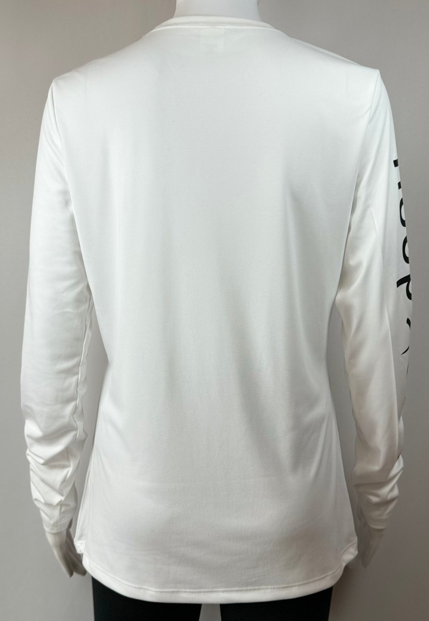 Women's Performance Long Sleeve White