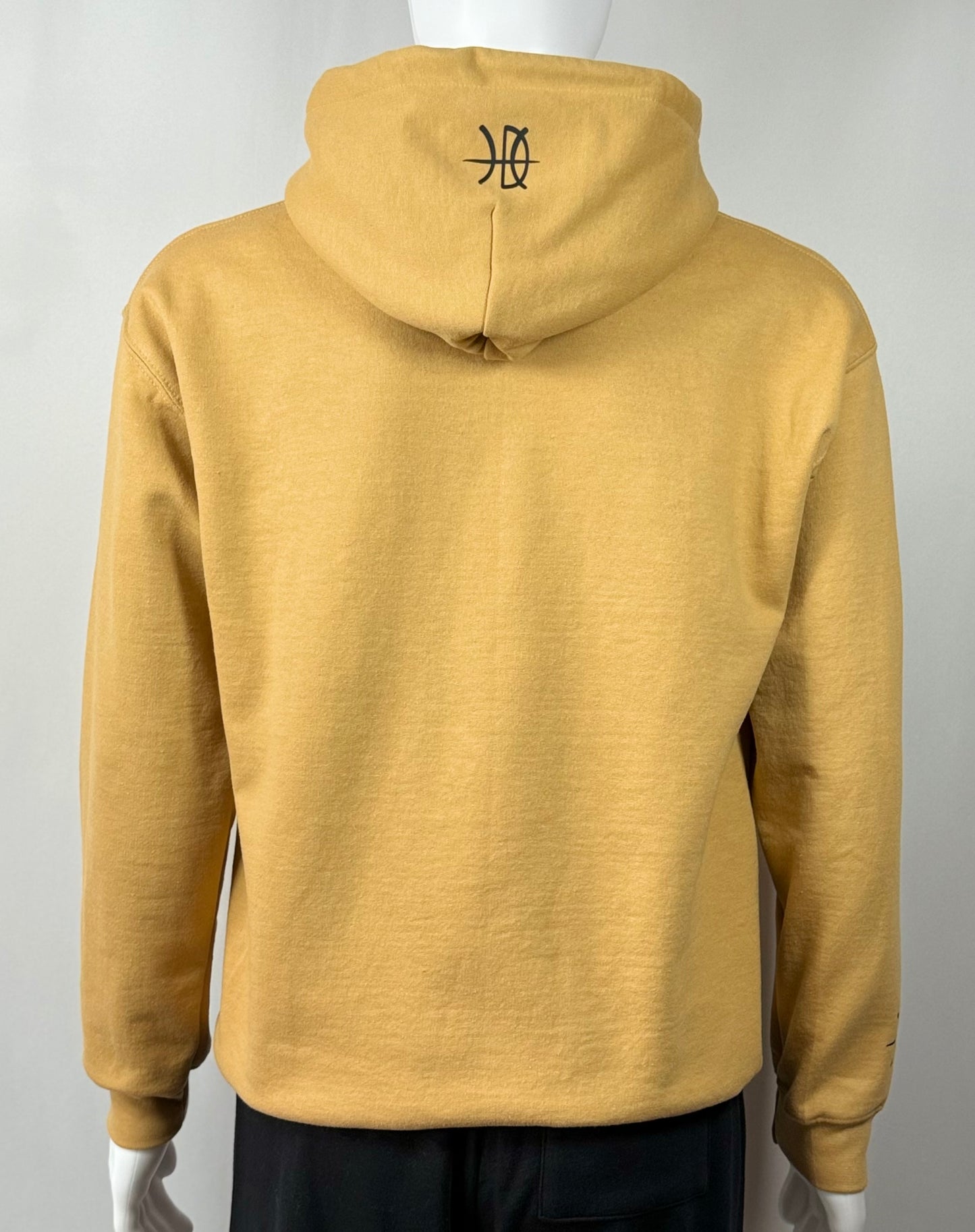 Men's Heavy Blend Gold Hooded Sweatshirt