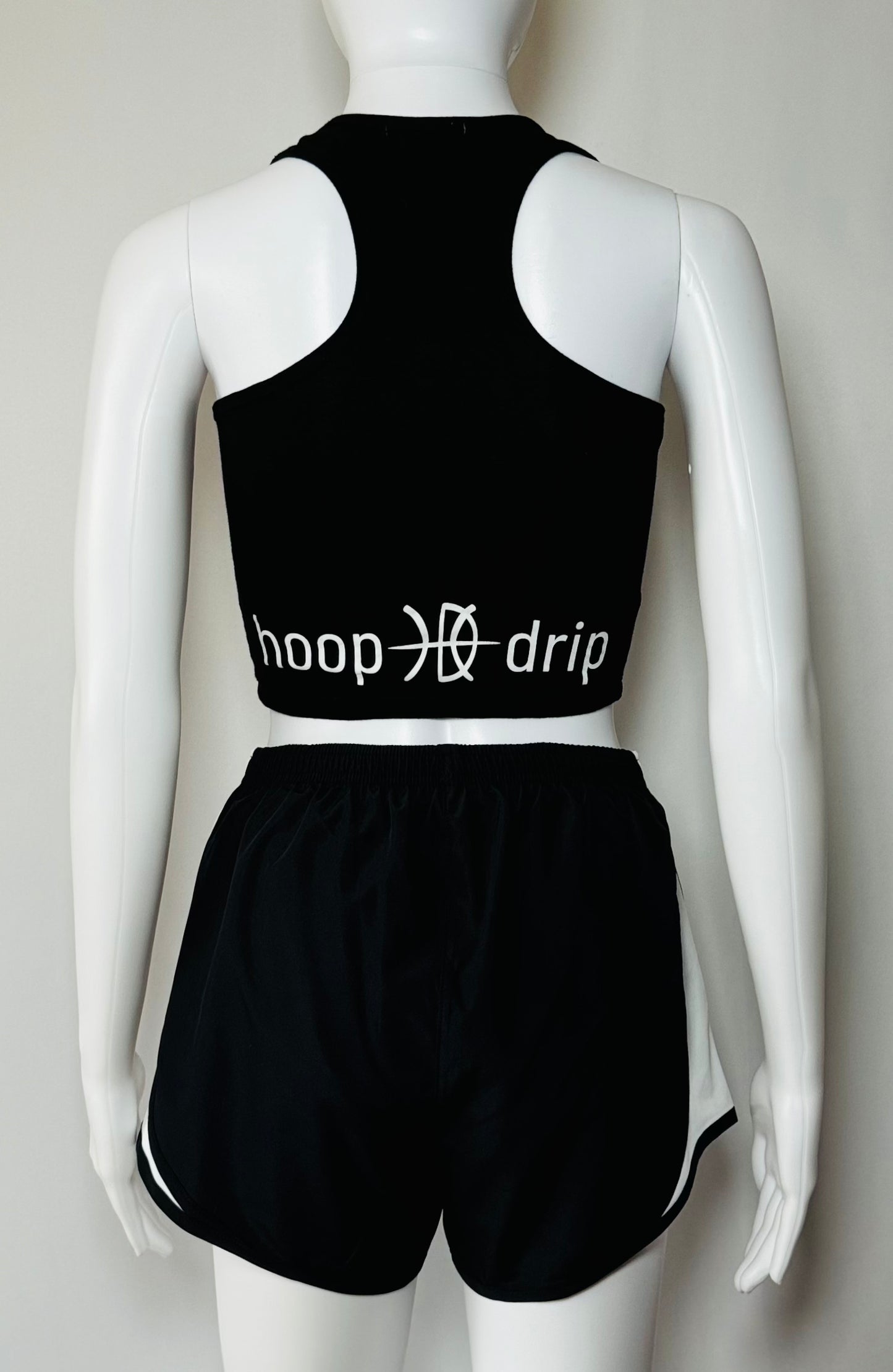 Women's Athletic Cadence shorts Black/White Logo