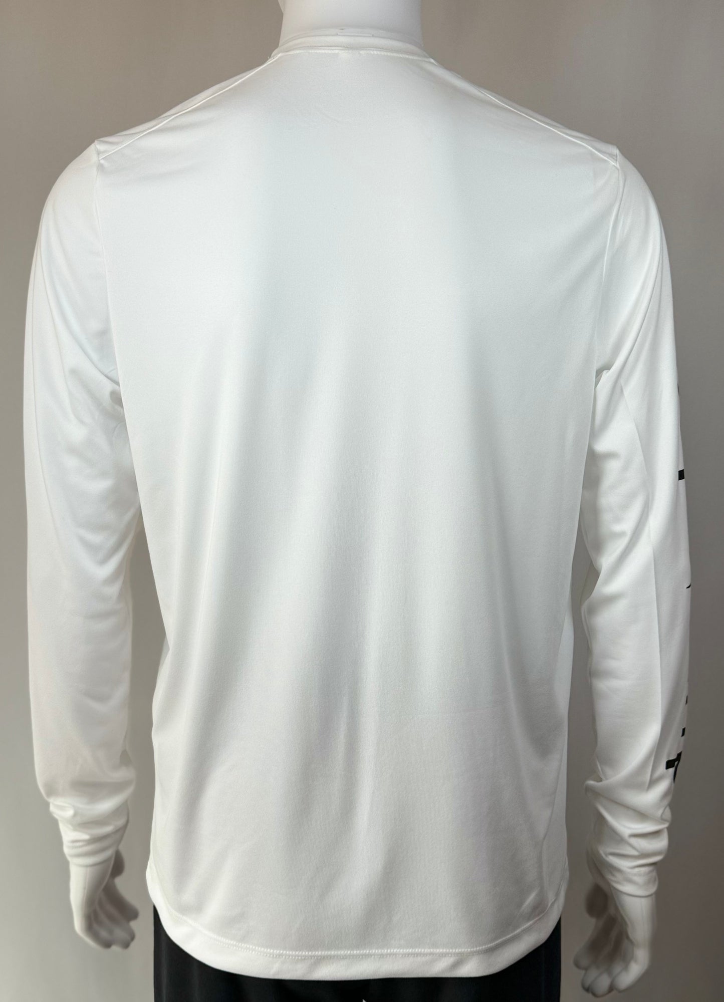 Men's Performance Long Sleeve White