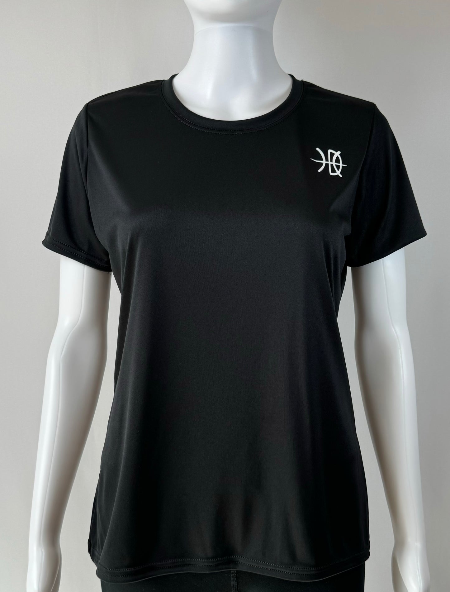 Women's Performance T-Shirt Black/White