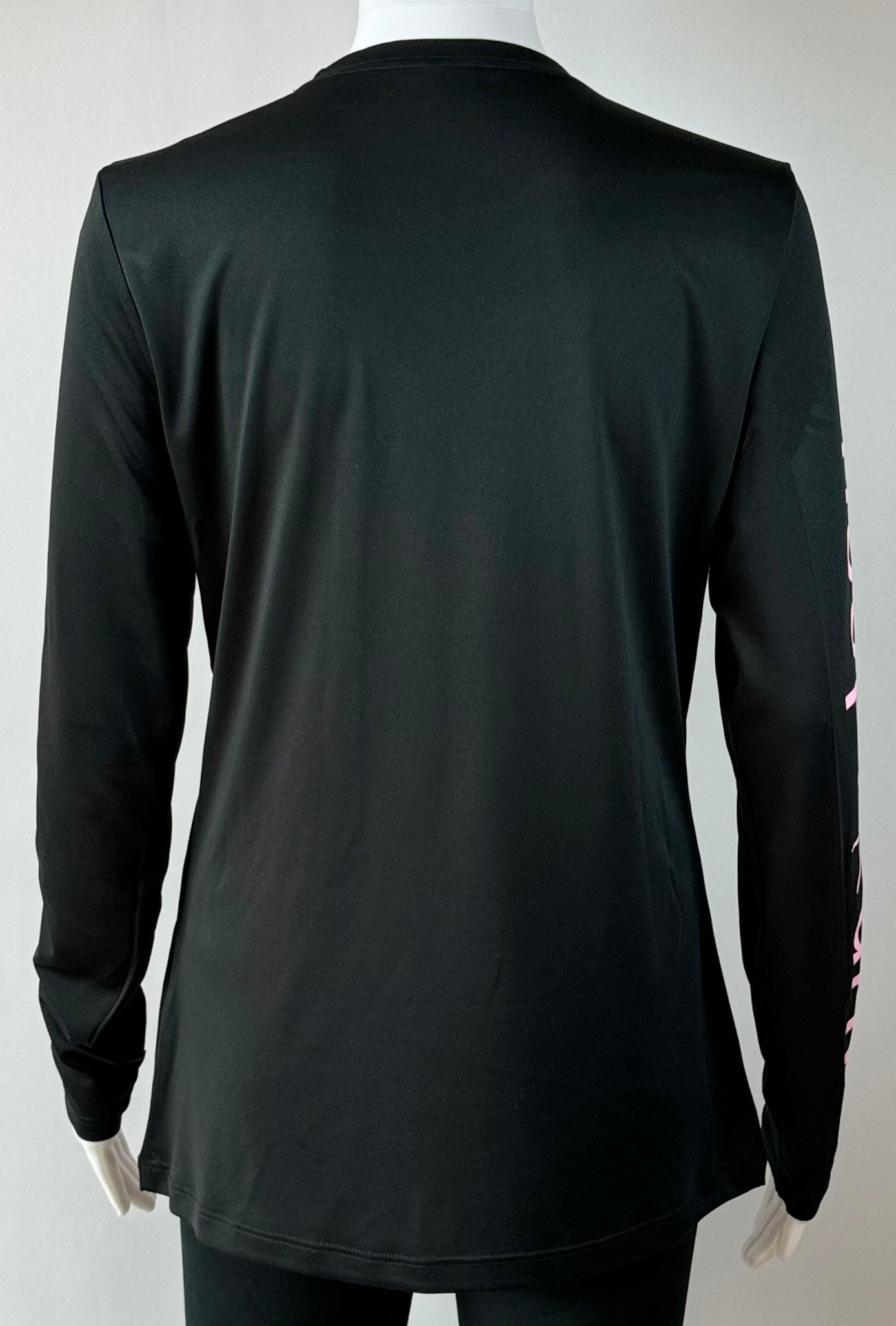 Women's Performance Long Sleeve Black/Pink