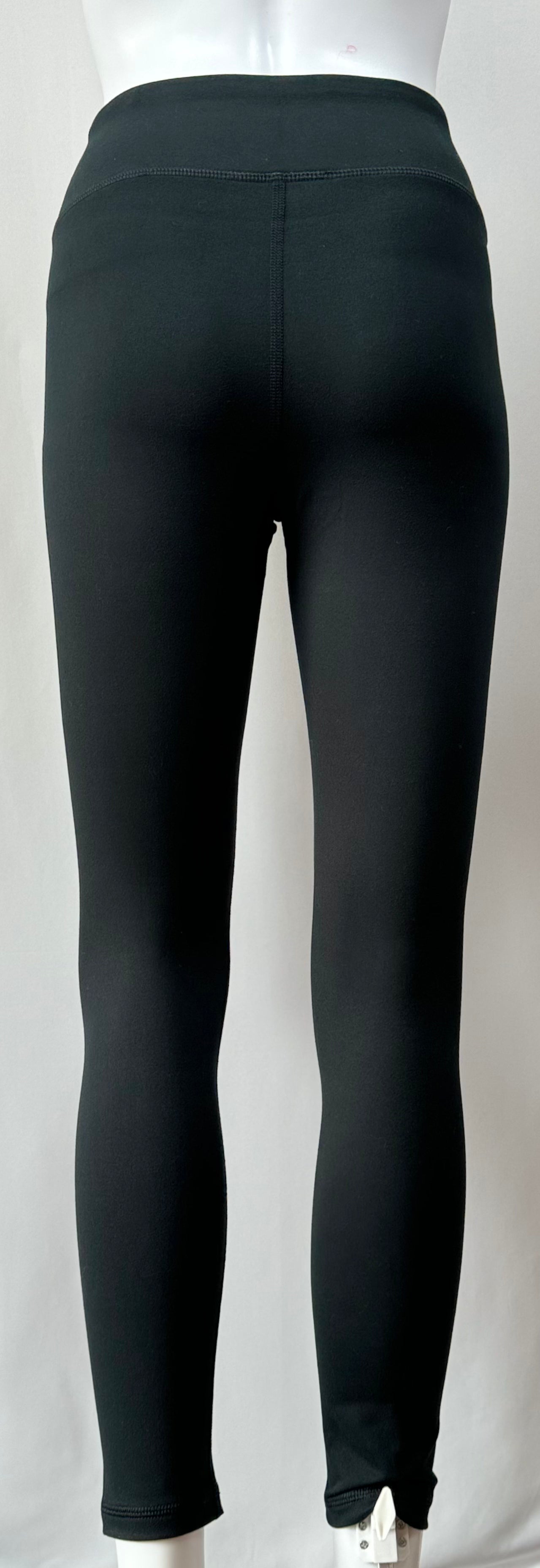 Women's Black 7/8 Full Logo Leggings