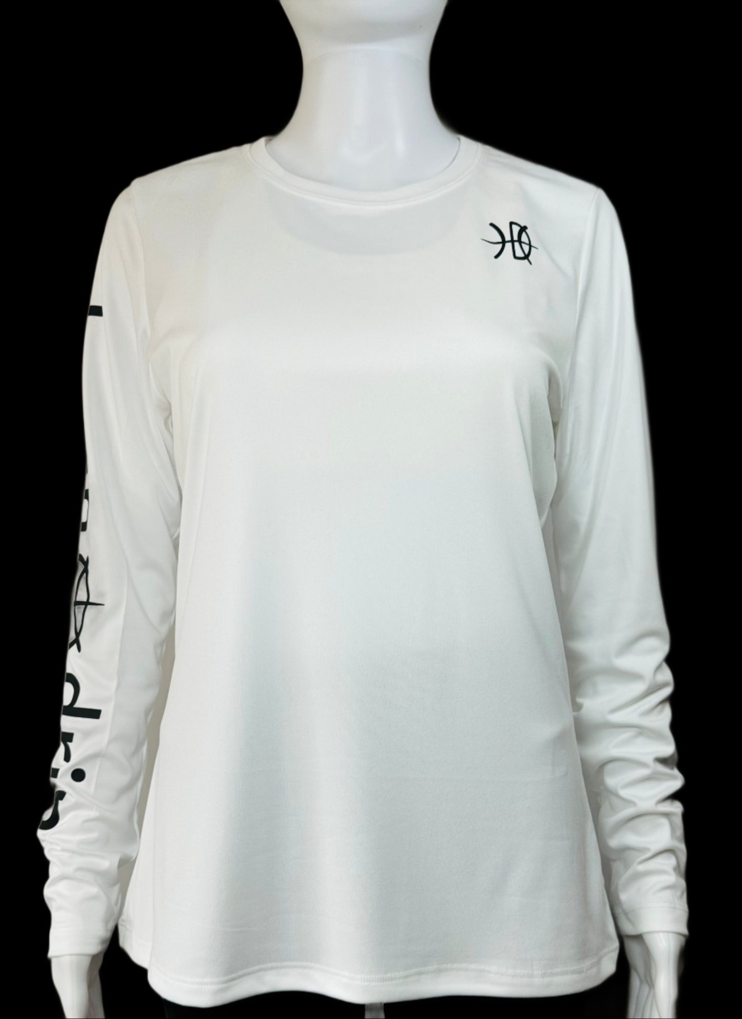 Women's Performance Long Sleeve White