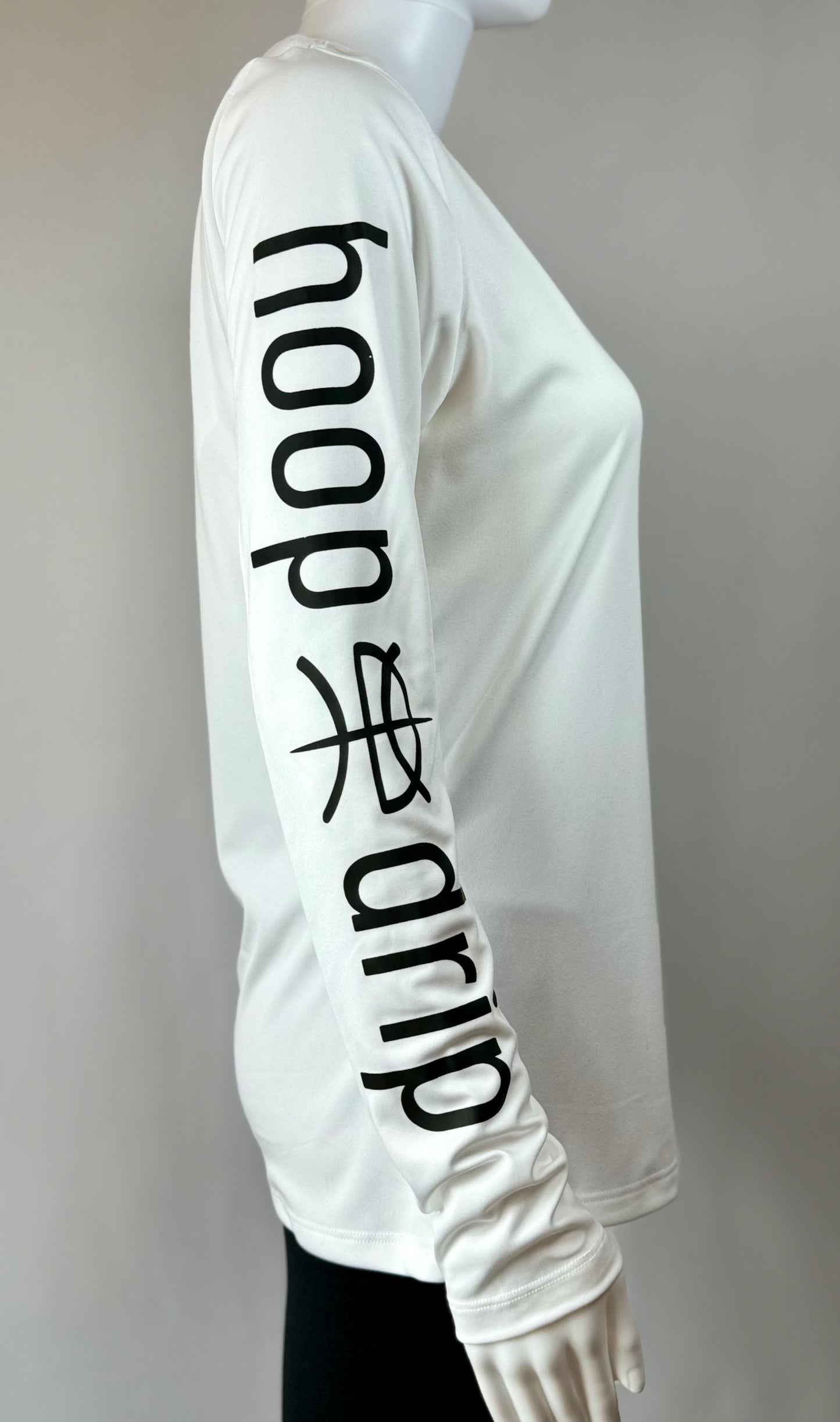 Women's Performance Long Sleeve White