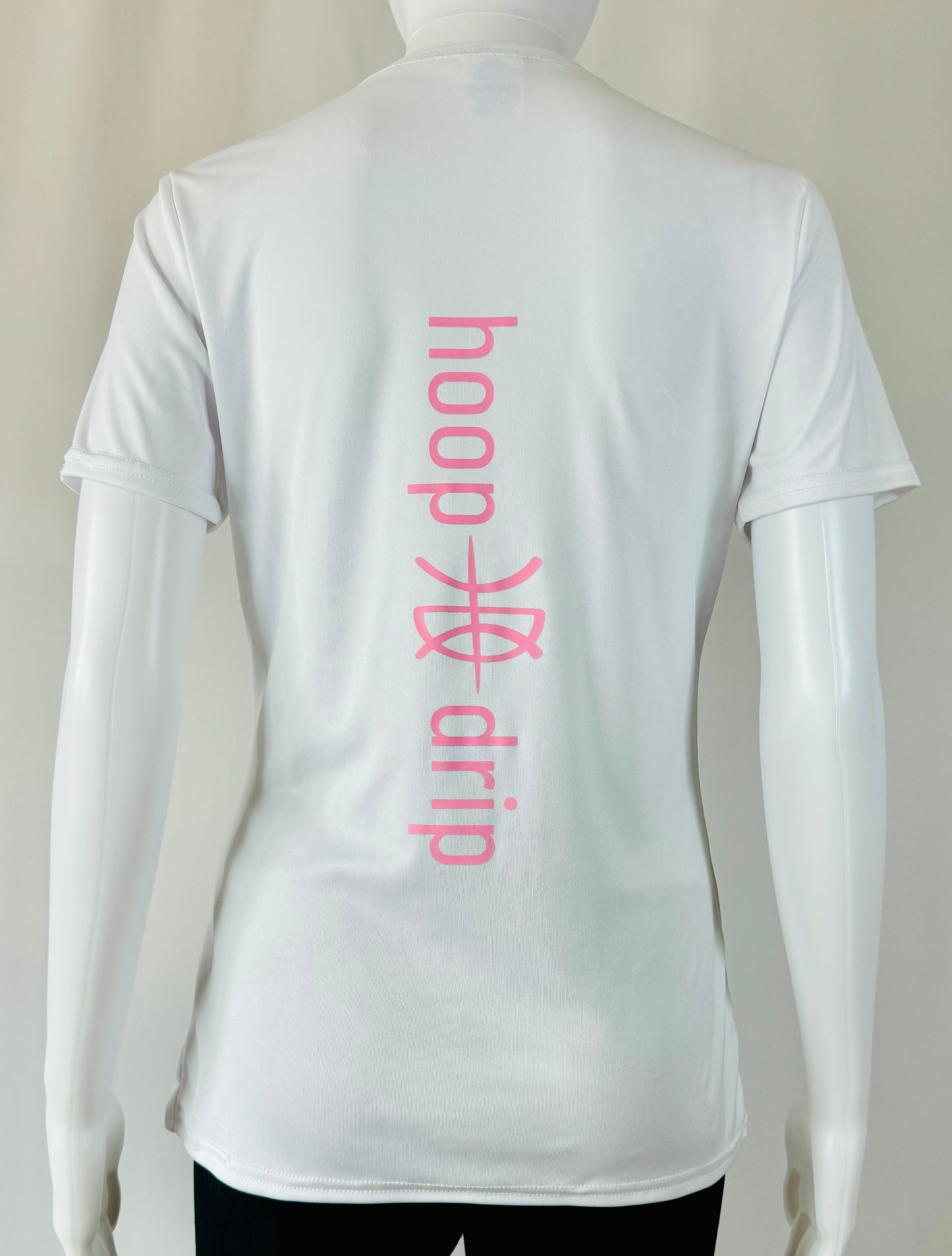 Women's Performance T-Shirt White with Multiple Color Options