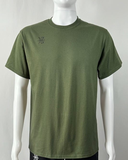 Men’s Classic Fit Olive Green T-Shirt