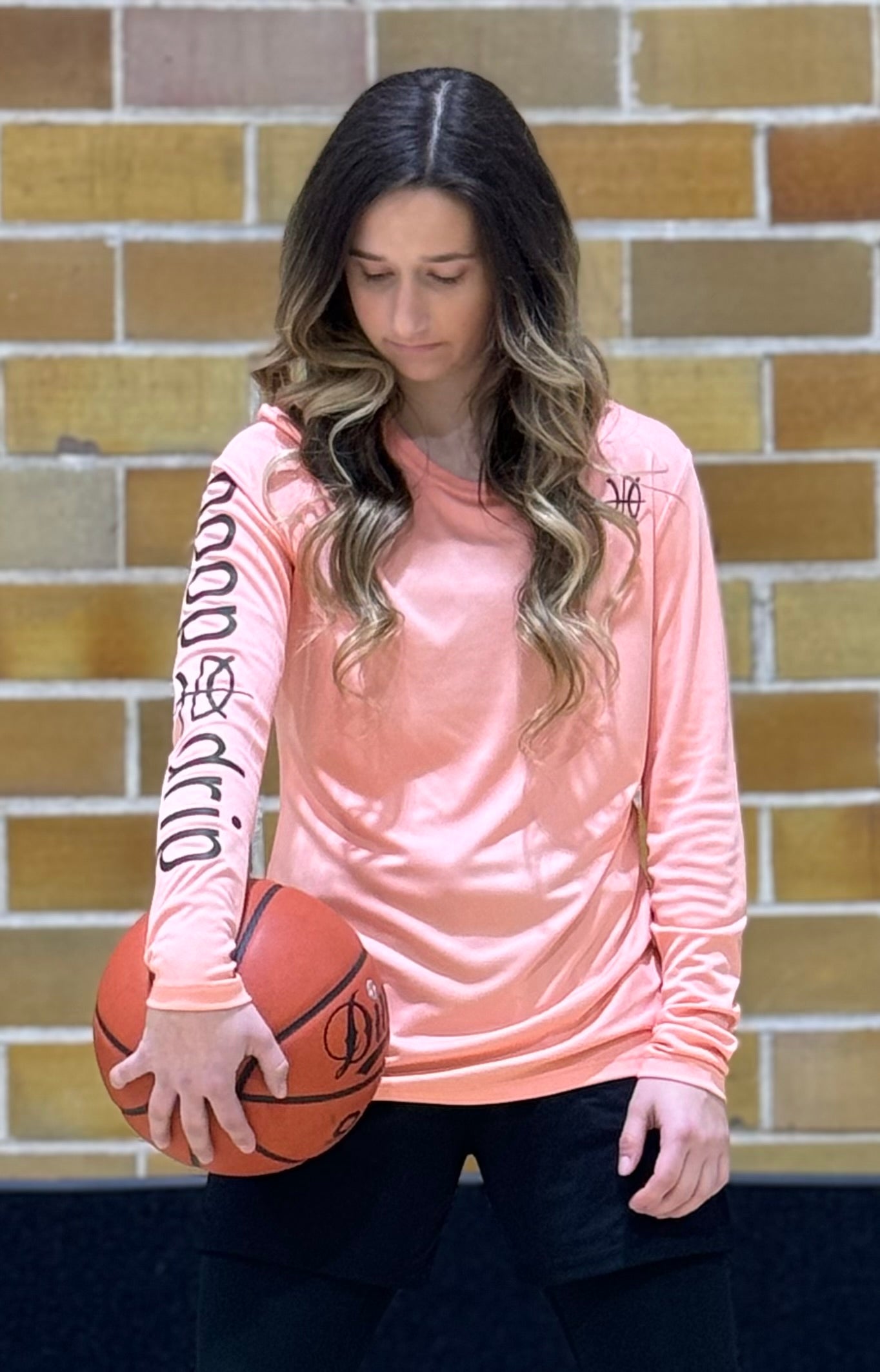 Women's Performance Long Sleeve Coral
