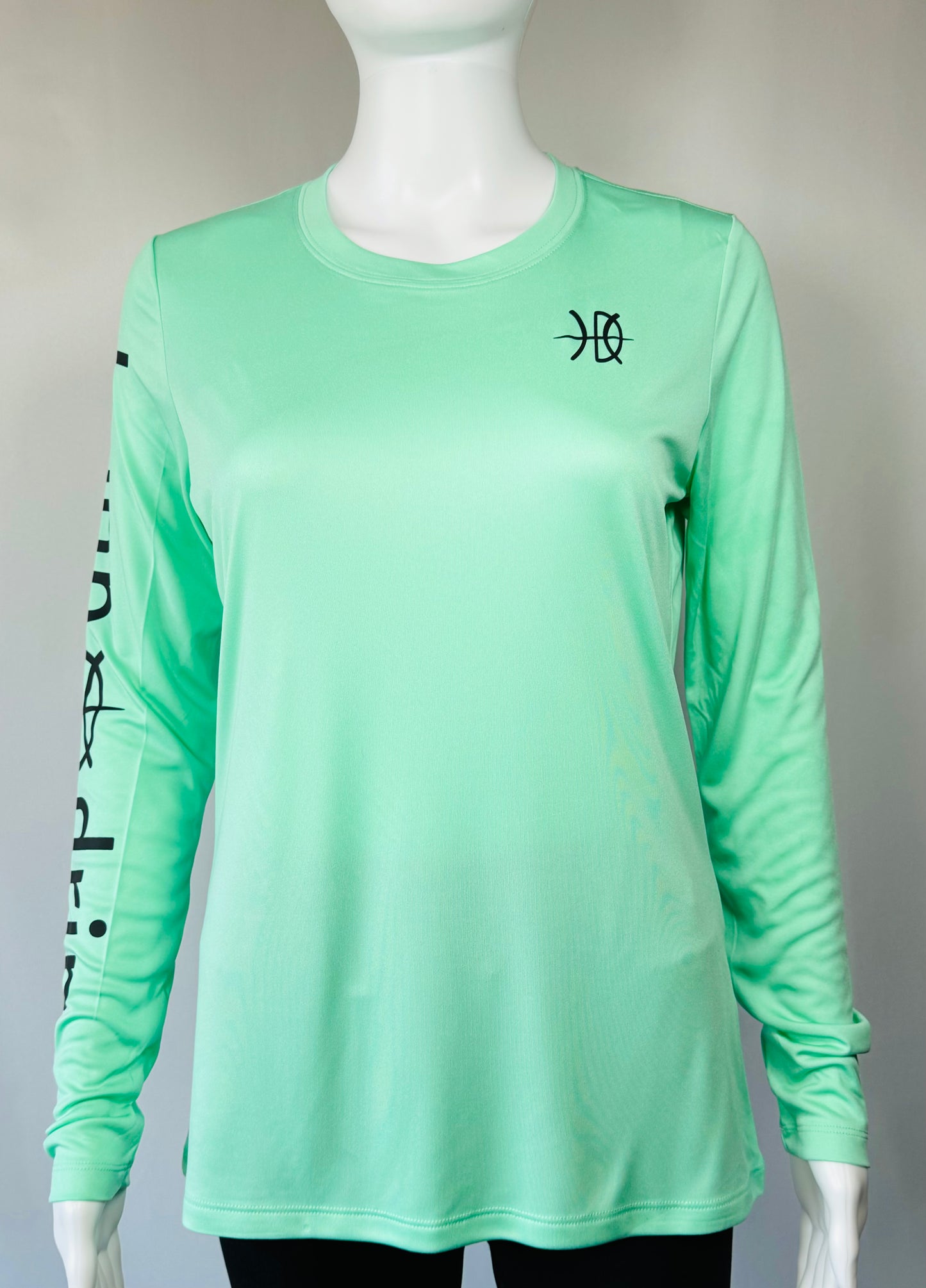 Women's Performance Long Seafoam Green