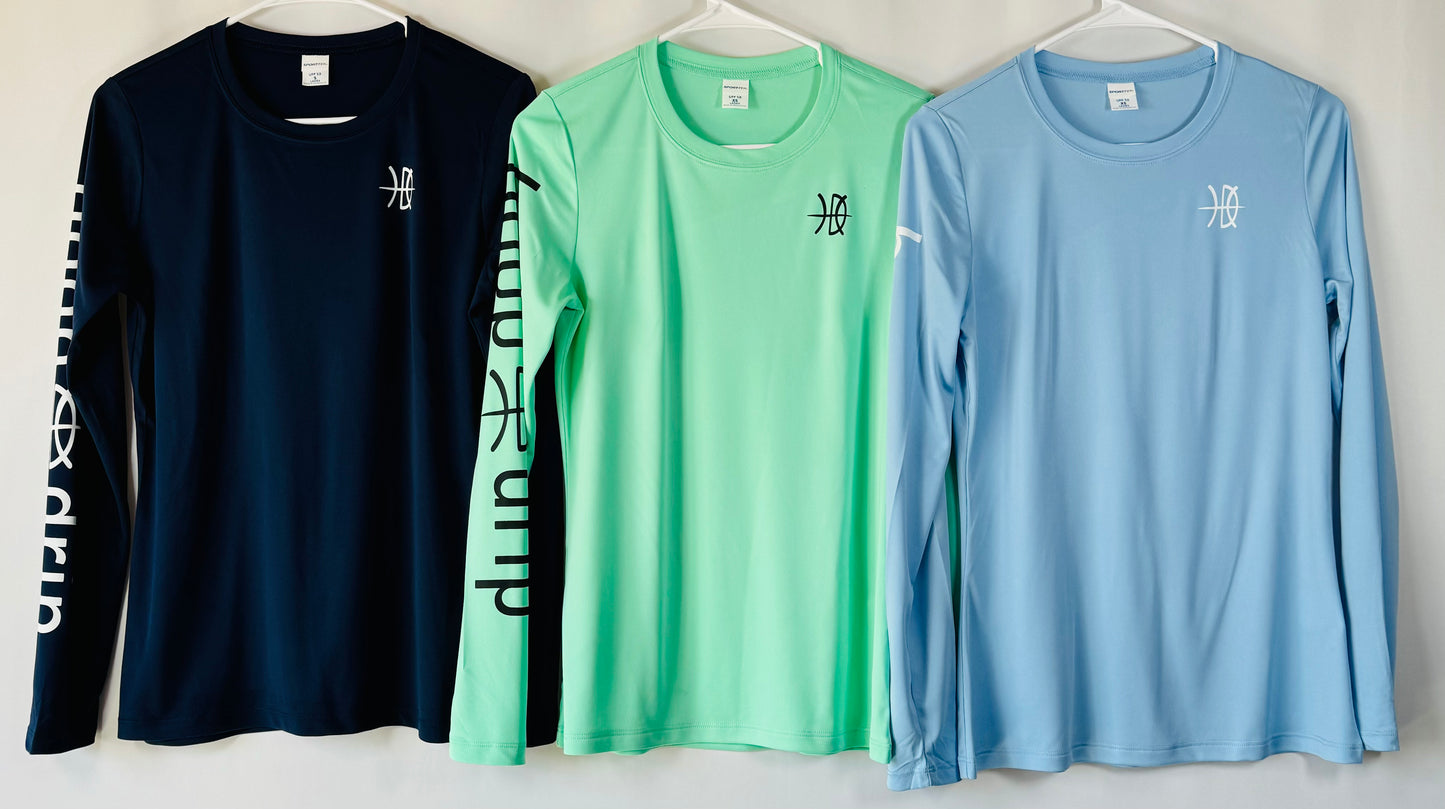 Women's Performance Long Seafoam Green