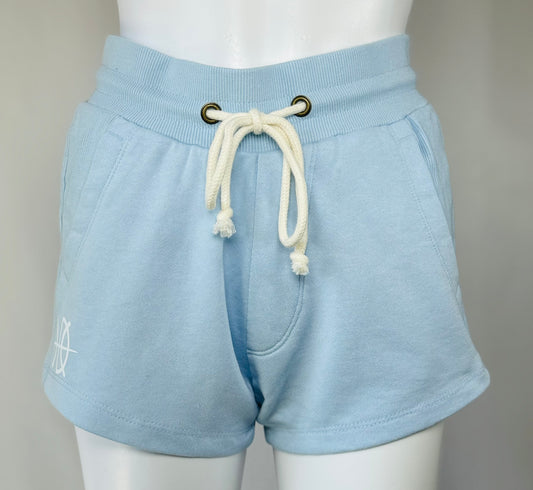 **SALE** Women's Cotton Baby Blue Shorts