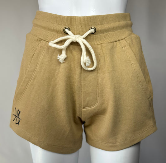 **SALE** Women's Cotton Tan Shorts