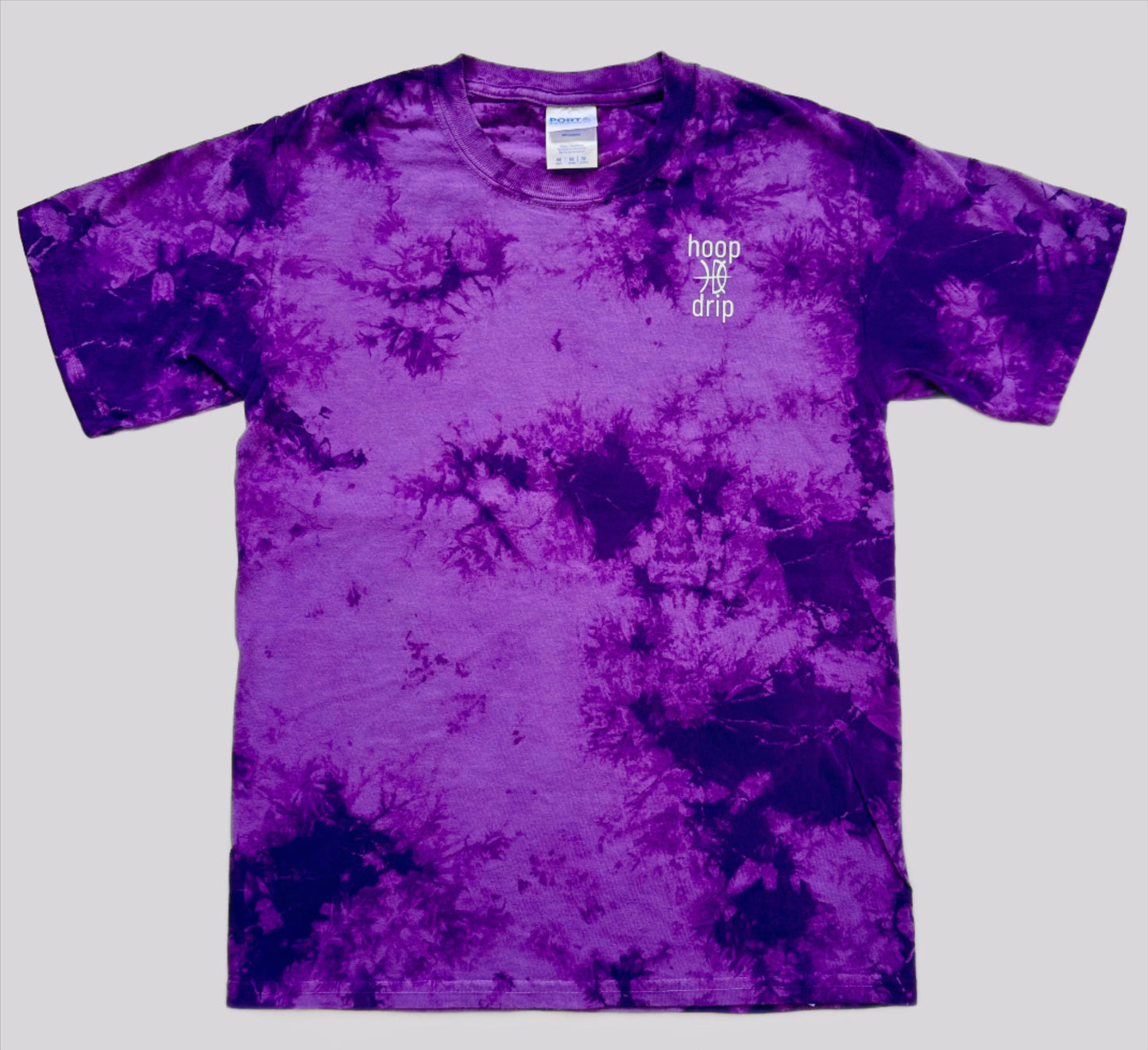 Youth Tie Dye Purple T-Shirt