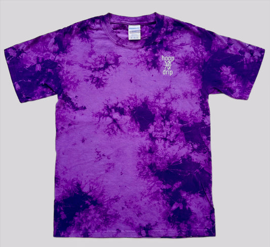 Youth Tie Dye Purple T-Shirt