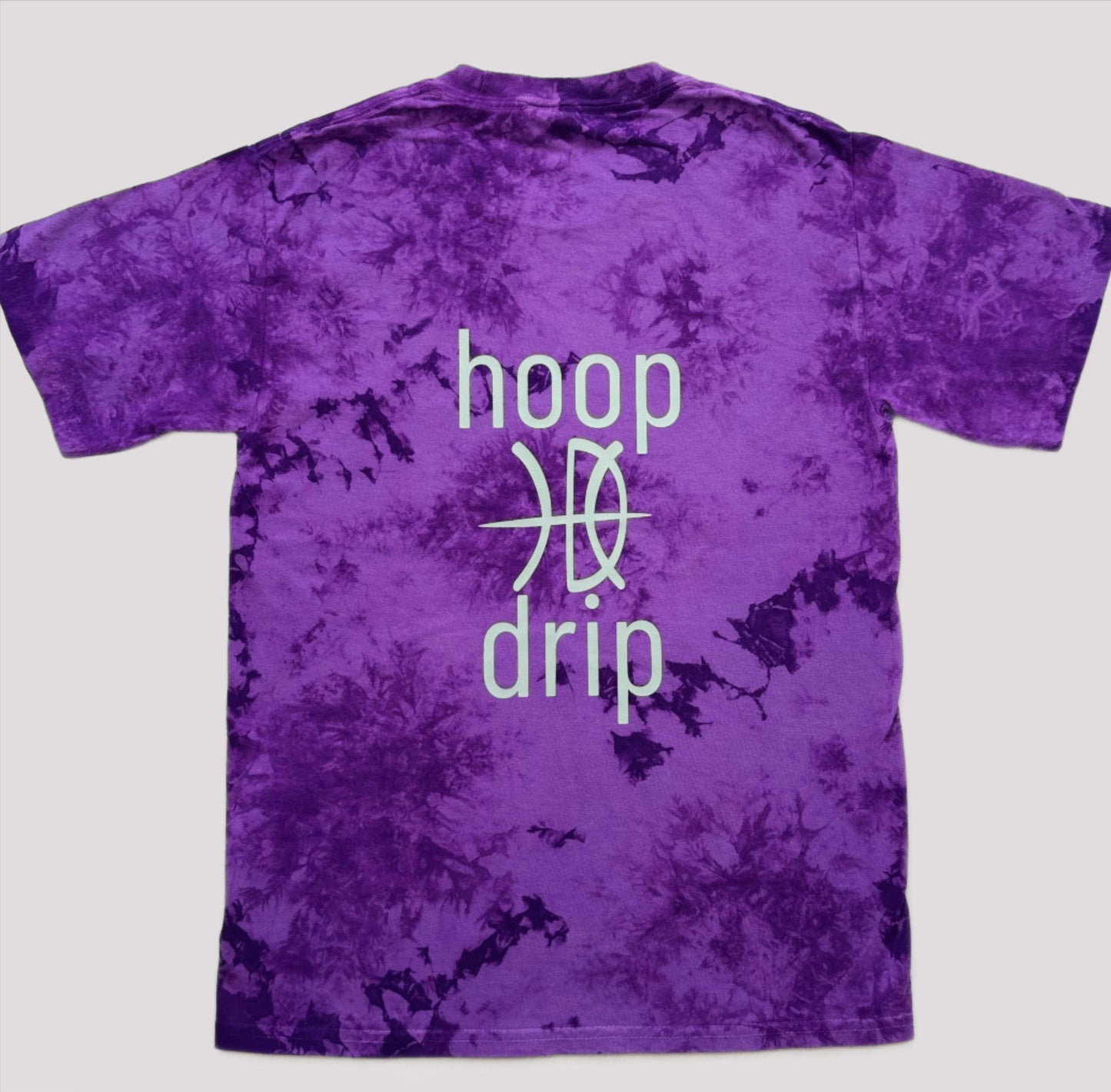 Youth Tie Dye Purple T-Shirt