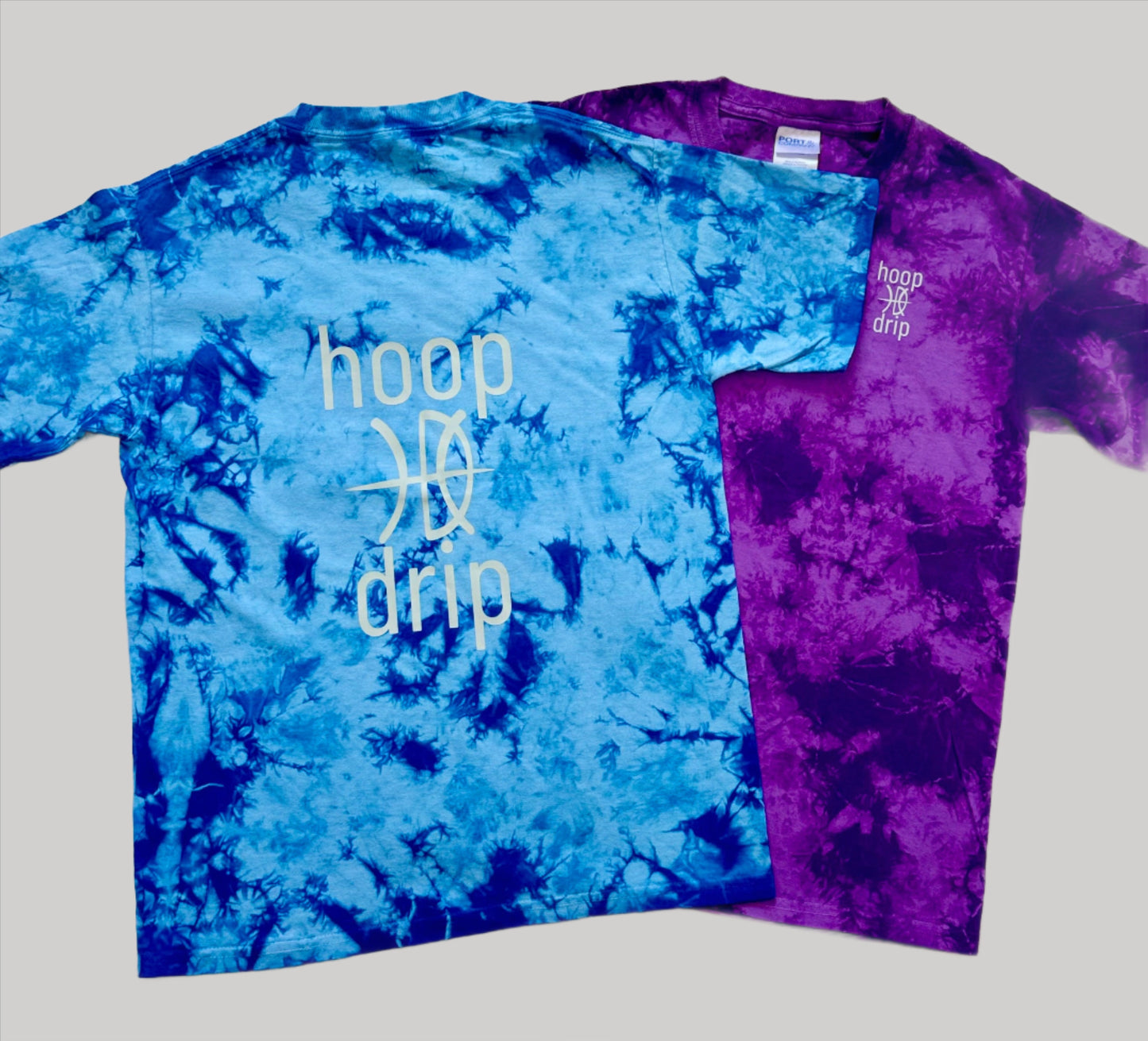 Youth Tie Dye Purple T-Shirt