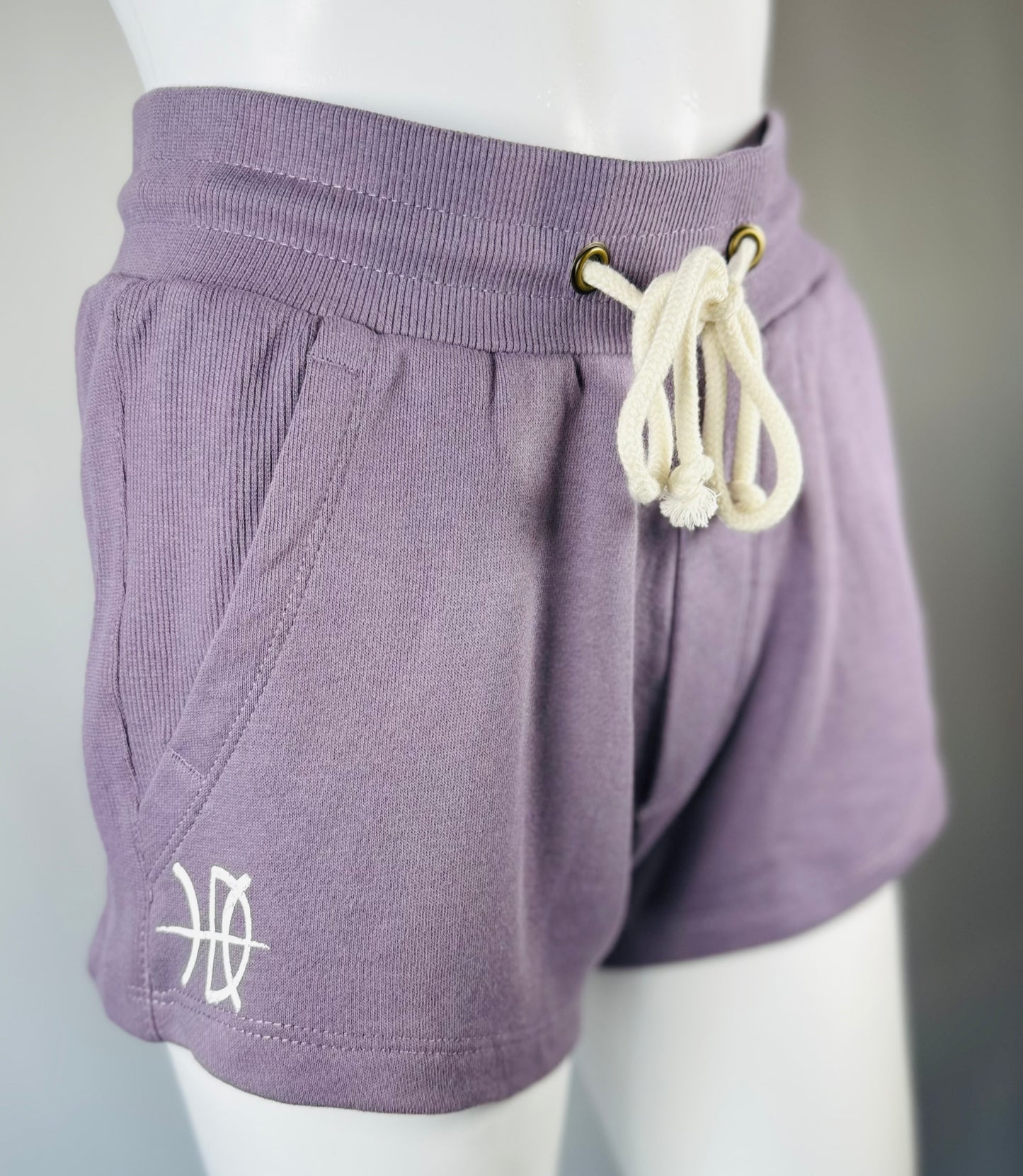 **SALE** Women's Cotton Purple Shorts