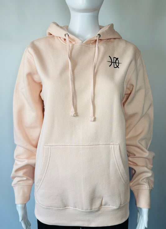 Unisex Logo Hoodie Rosewater Pink