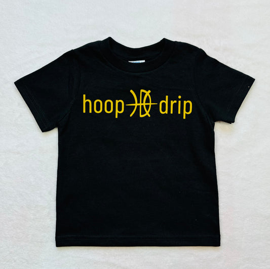 Toddler Logo Black/Gold T-Shirt