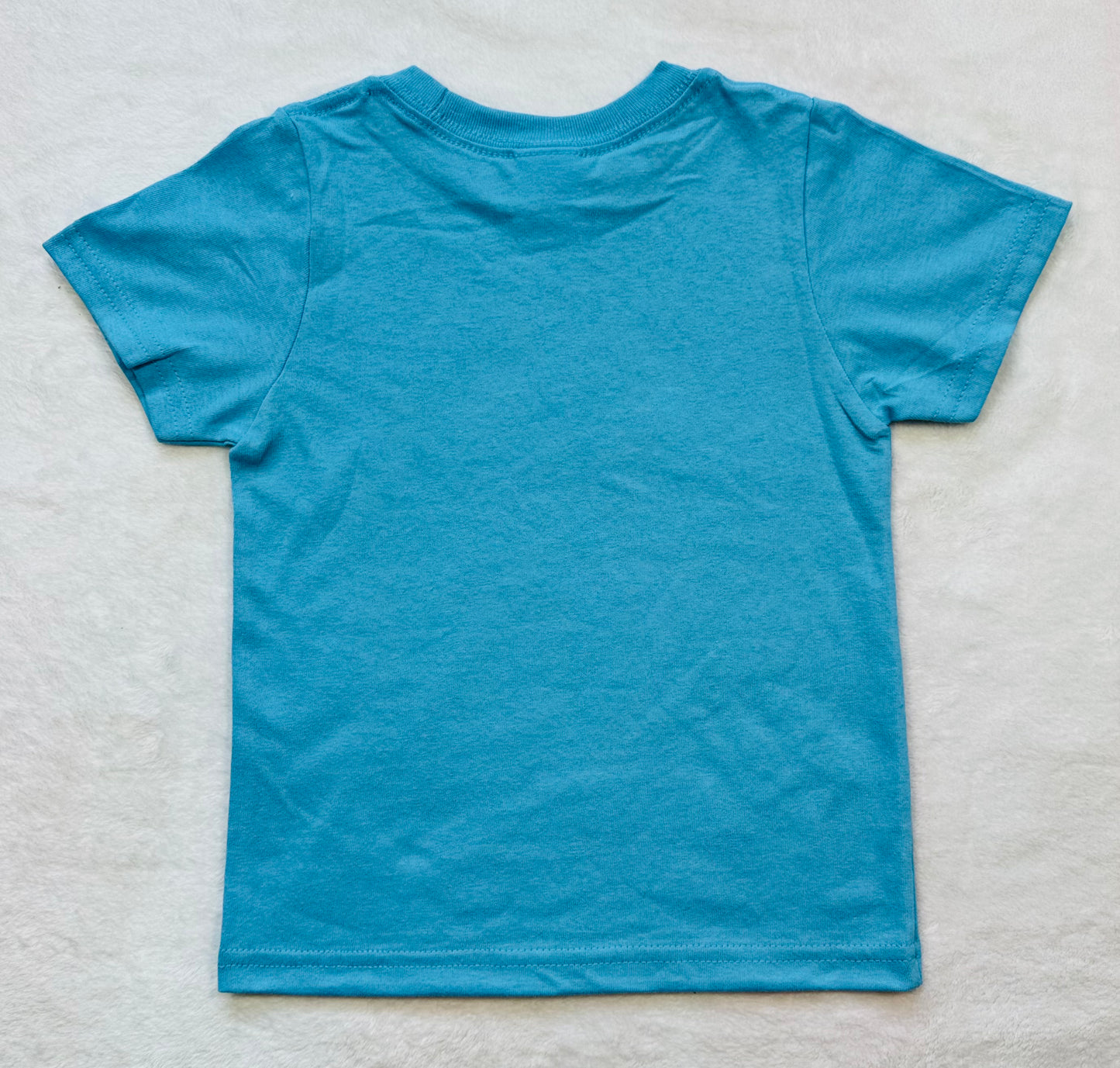 Toddler Logo Baby Blue/White T-Shirt