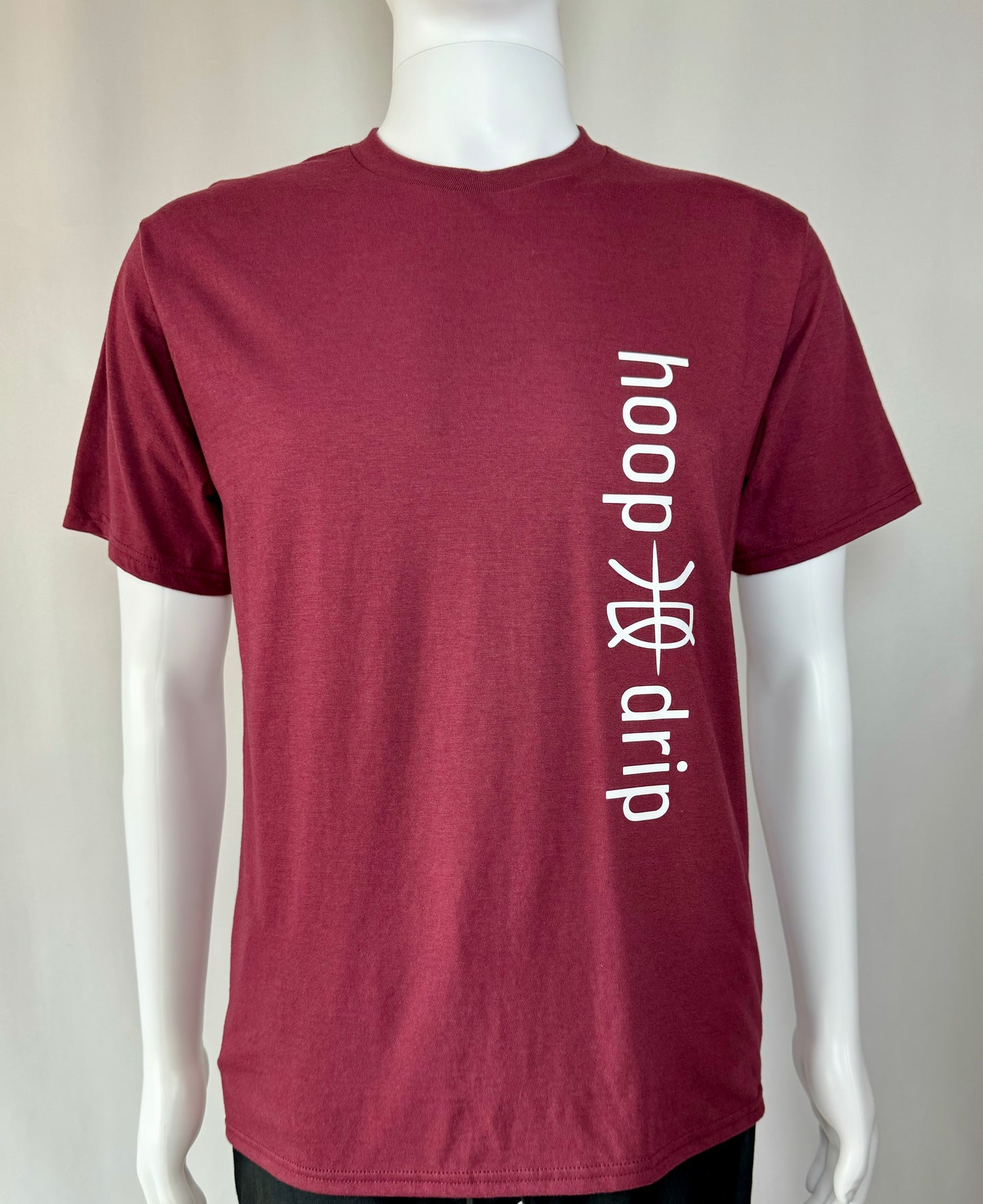 Men's Performance Blend Maroon Tee