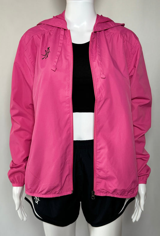 Women's Pink Wind Breaker Jacket