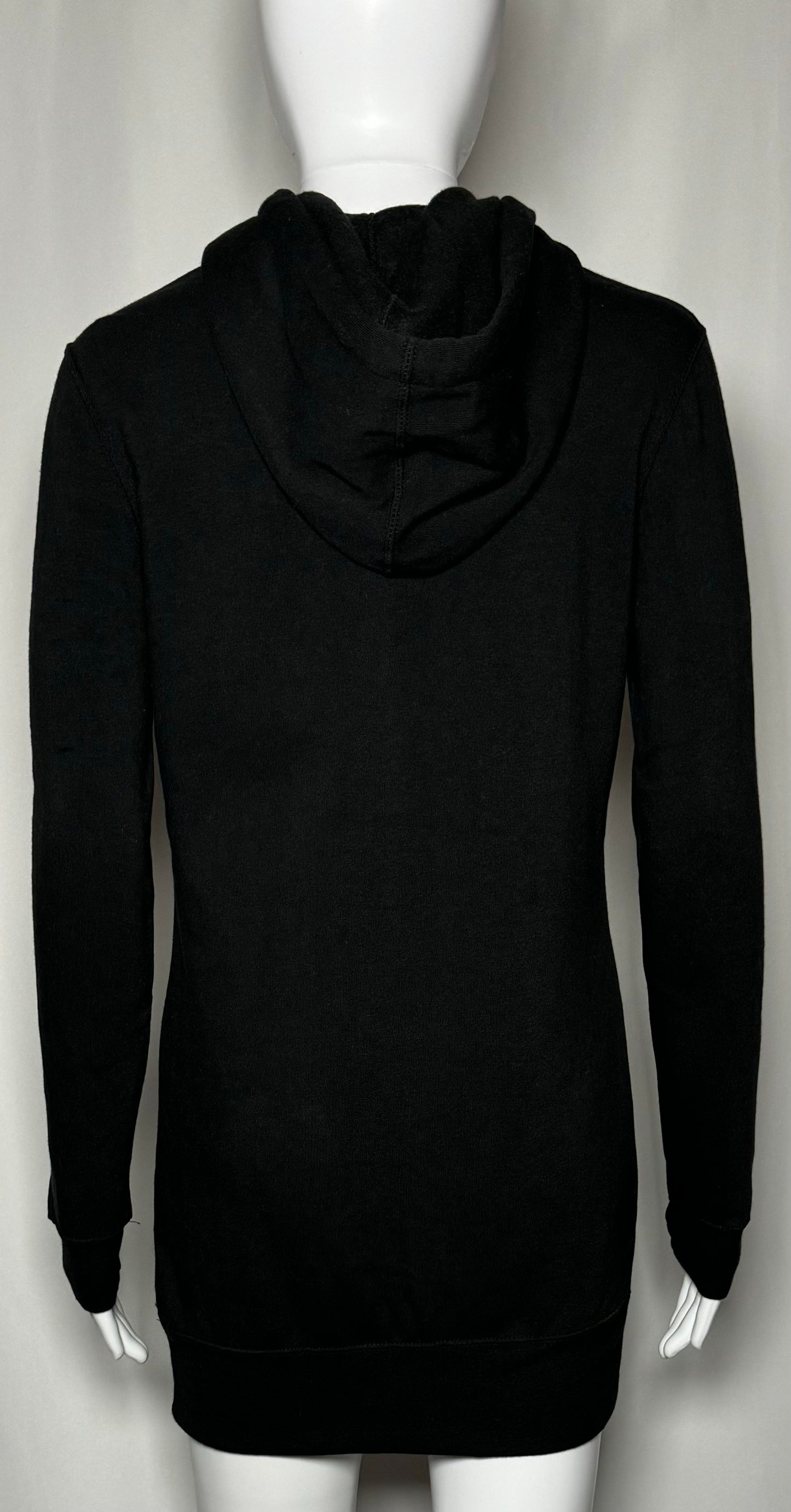 Women's Hooded Sweatshirt Black Dress