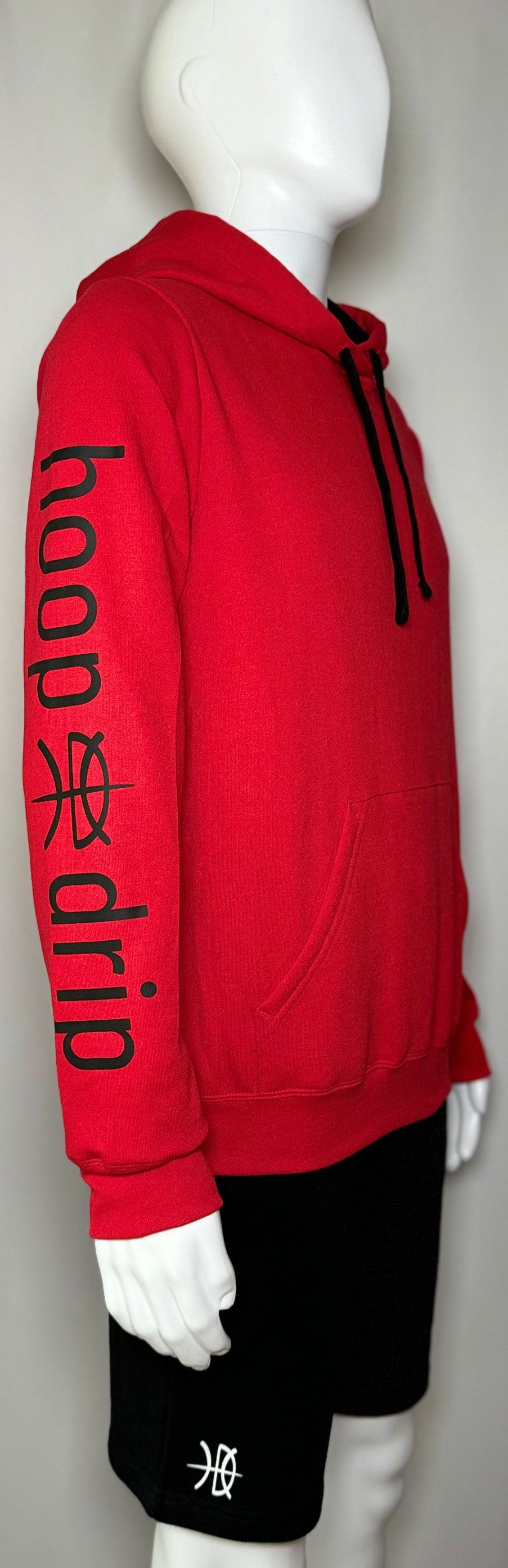 Men's "The Concert" Red Fleece Hoodie