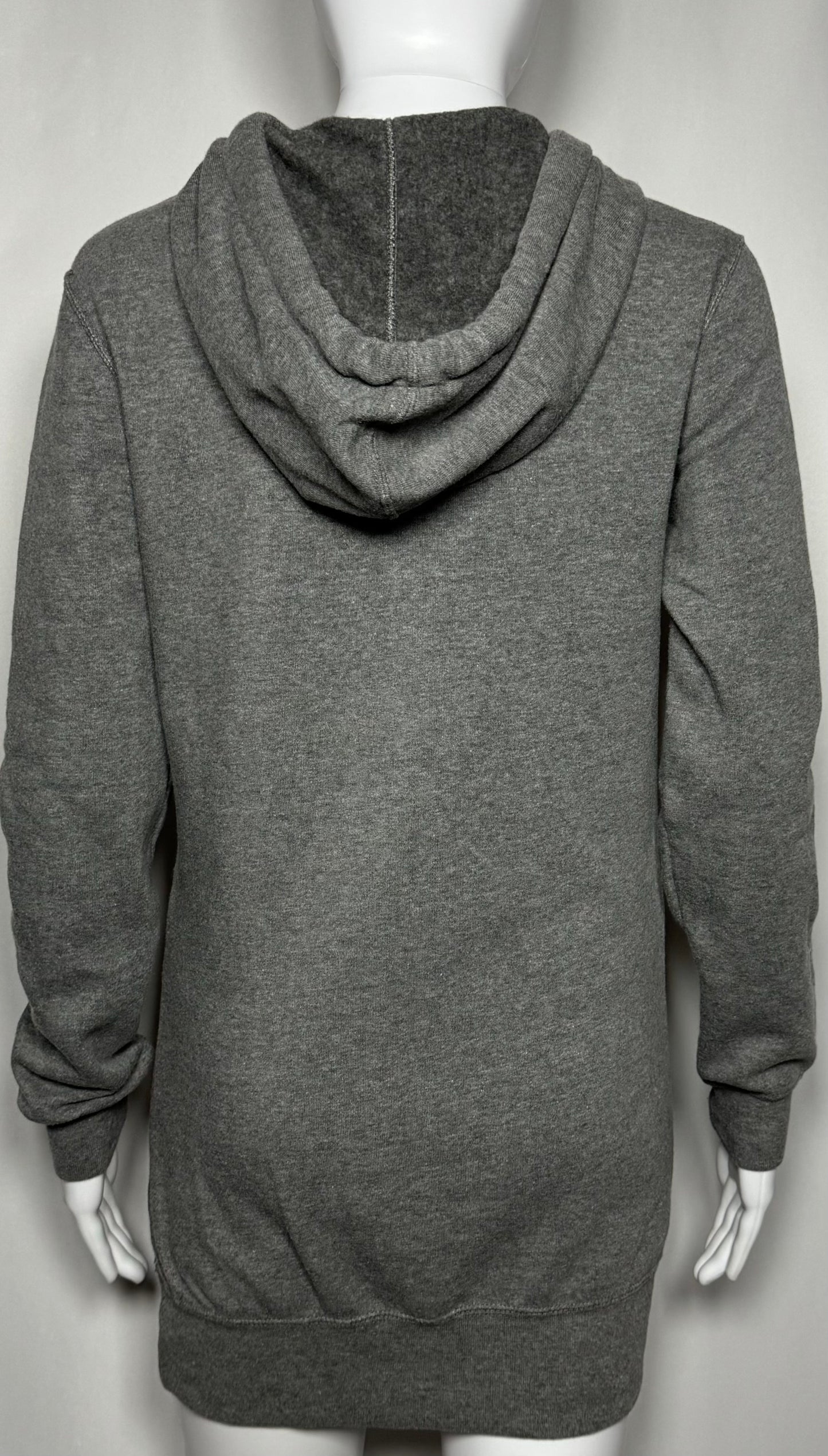 Women's Hooded Sweatshirt Gray Dress