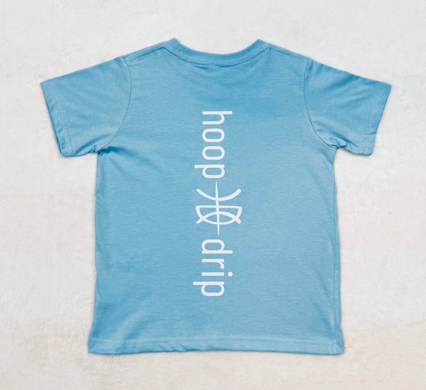 Toddler Logo Baby Blue/White T-shirt